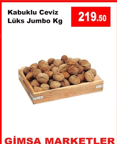Kabuklu Ceviz Lüks Jumbo Kg
