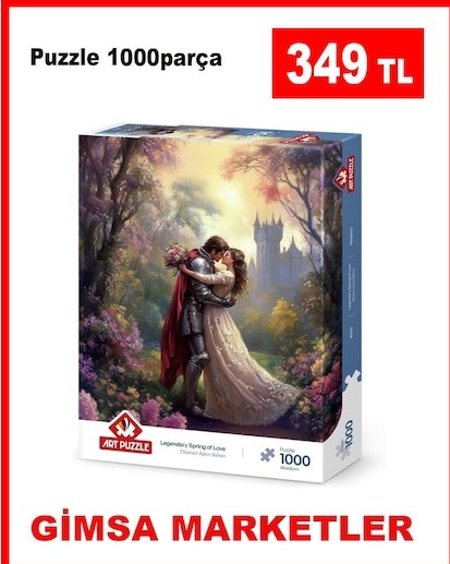 Art Puzzle Legendary Spring Of Love 1000 Parça Puzzle