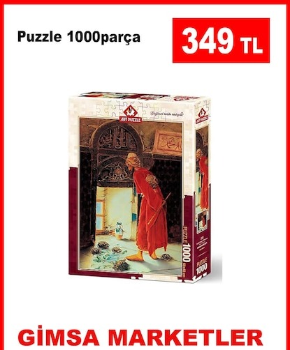 Art Puzzle Kaplumbağa Terbiyecisi 1000 Parça Puzzle