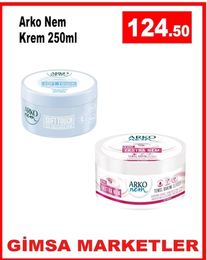 Arko Nem Krem 250Ml Soft Touch