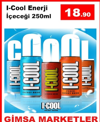 I-Cool Enerji İçeceği 250Ml