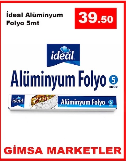 Ideal Alüminyum Folyo 5 Metre