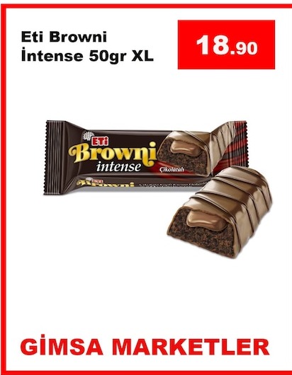 Eti Browni Intense 50Gr Xl