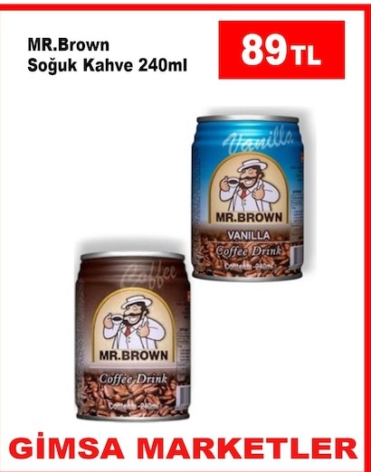 Mr. Brown Soğuk Kahve 240Ml