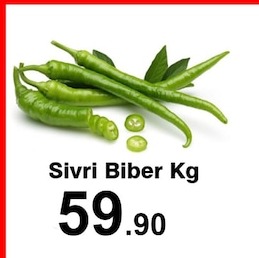 Sivri Biber Kg