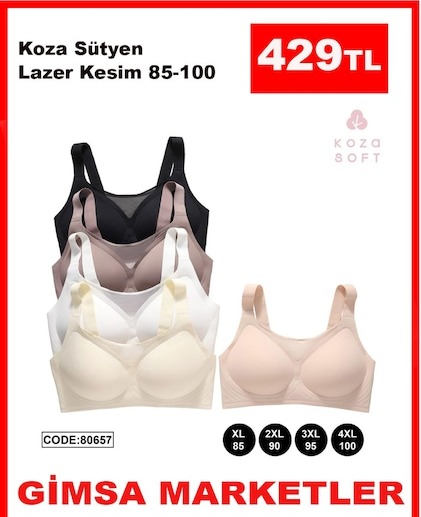 Koza Sütyen Lazer Kesim 85-100
