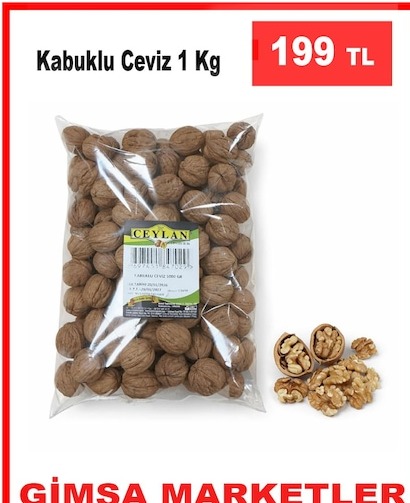 Kabuklu Ceviz 1 Kg