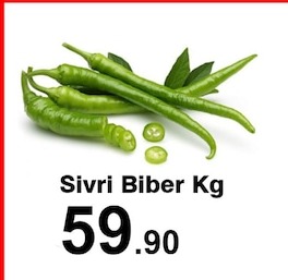 Sivri Biber Kg