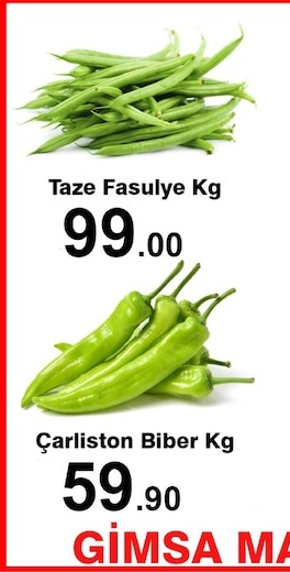 Taze Fasulye Kg