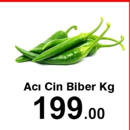 Açı Cin Biber Kg