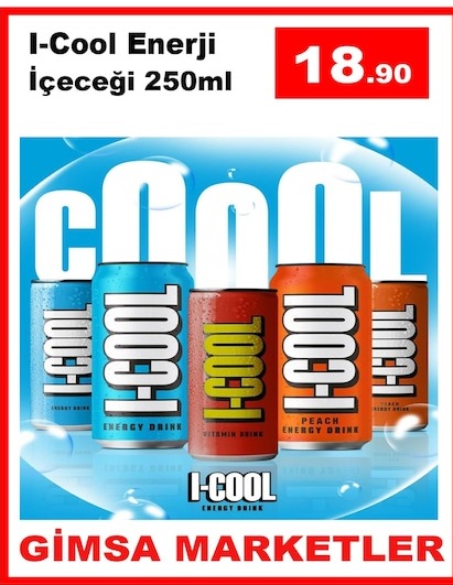 I-Cool Enerji İçeceği 250Ml