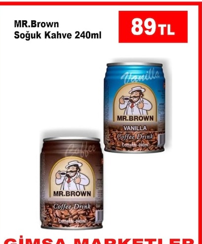 Mr.Brown Soğuk Kahve 240Ml