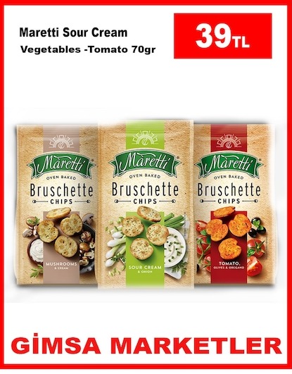 Maretli Sour Cream Vegetables - Tomato 70Gr