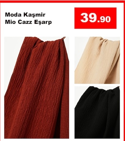 Moda Kasmer Mio Cazz Esarp
