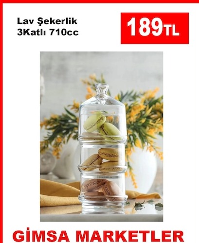 Lav Sekerlik 3Katli 710Cc