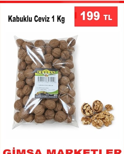 Kabuklu Ceviz 1 Kg