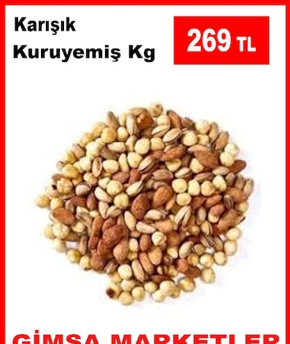 Karışık Kuruyemiş Kg