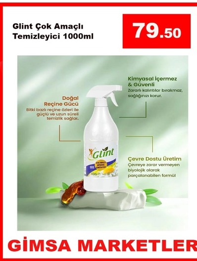 Glint Çok Amaçlı Temizleyici 1000Ml
