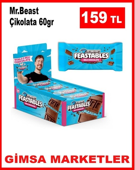 Mr.Beast Çikolata 60G