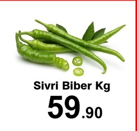 Sivri Biber Kg