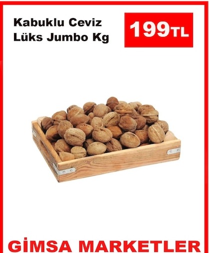 Kabuklu Ceviz Lüks Jumbo Kg