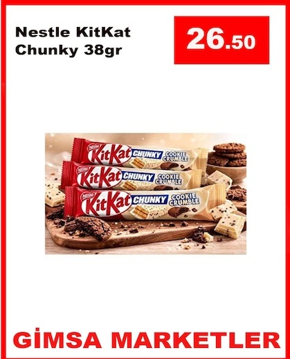 Nestle Kitkat Chunky 38Gr