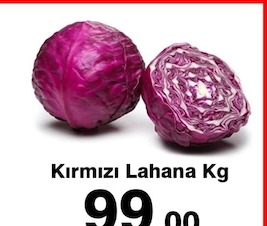 Kirmizi Lahana 1 Kg