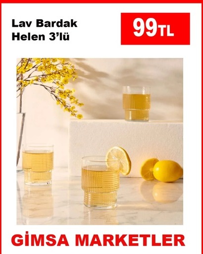 Lav Bardak Helen 3'Lü