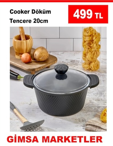 Cooker Döküm Tencere 20Cm