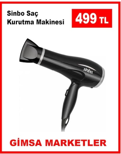 Sinbo Saç Kurutma Makinesi