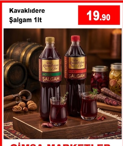 Kavaklıdere Şalgam 1Lt