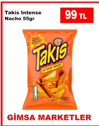 Takis Intense Nacho 55Gr
