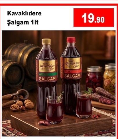 Kavaklıdere Şalgam 1Lt