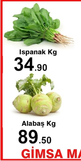 Ispanak Kg