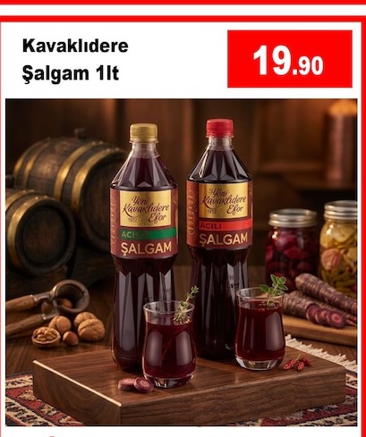 Kavaklıdere Şalgam 1Lt