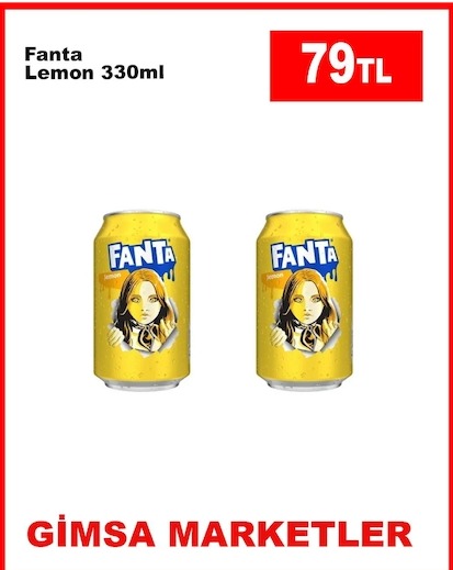Fanta Lemon 330Ml