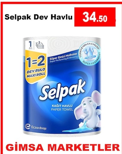 Selpak Dev Havlu