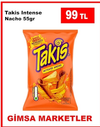 Takiş Intense Nacho 55Gr