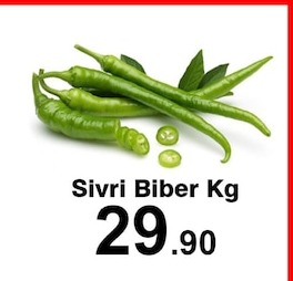 Sivri Biber Kg