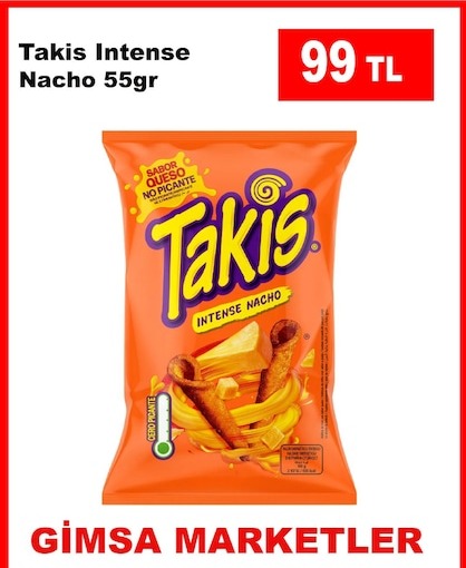 Takis Intense Nacho 55Gr