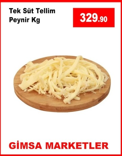 Tek Süt Tellim Peynir Kg