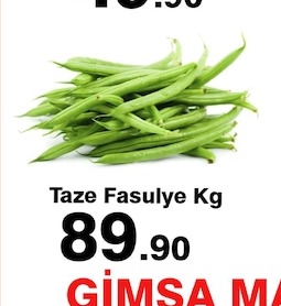 Taze Fasulye Kg