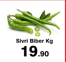 Sivri Biber Kg
