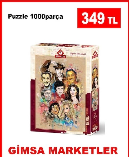 Puzzle 1000 Parça