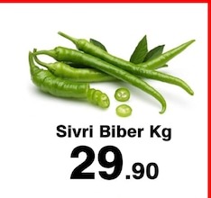 Sivri Biber Kg