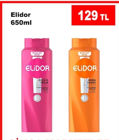 Elidor Şampuan 650Ml