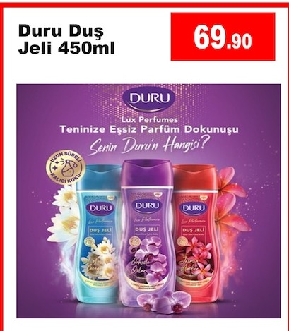Duru Duş Jeli 450Ml