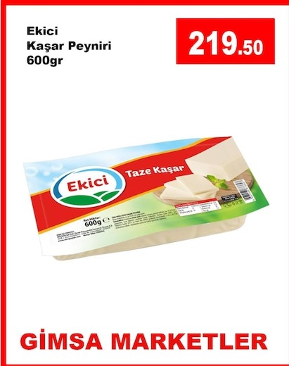 Ekici Kasar Peyniri 600Gr