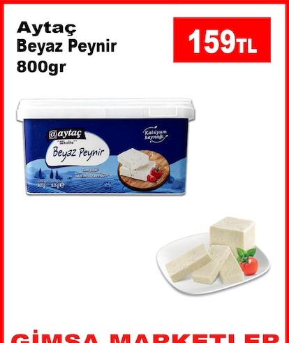 Aytac Beyaz Peynir 800Gr