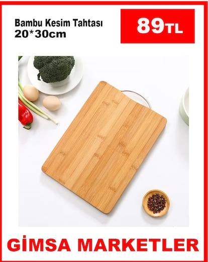Bambu Kesim Tahtasi 20*30Cm